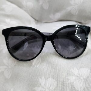 Kate Spade Kinsley Black Cat-Eye Sunglasses
